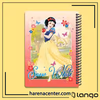 دفتر مدرسه طرح سفید برفی برند لانگو