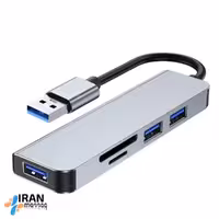 هاب 5 پورت مدل BYL-2013 | با سرعت انتقال داده تا 5Gbps