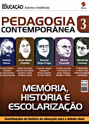 خرید و دانلود نسخه کامل کتاب Pedagogia Contemporânea 3 - Memória, História e Escolarização