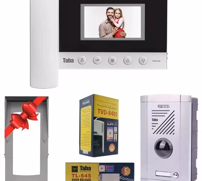 پکیج آیفون تصویری تک واحدی تابا مدل TVD-5-43