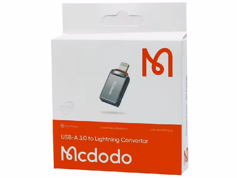 مبدل فلش مموری به آیفون مک دودو مدل Mcdodo Otg 8600