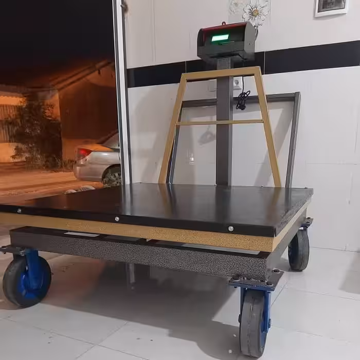 باسکول دیجیتال دو تن میدانی صنعتی 