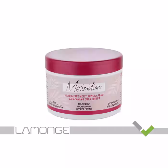 کرم مرطوب کننده دست و صورت ماکادمیا و شی باتر کاسه ای ماکسیمیلیان