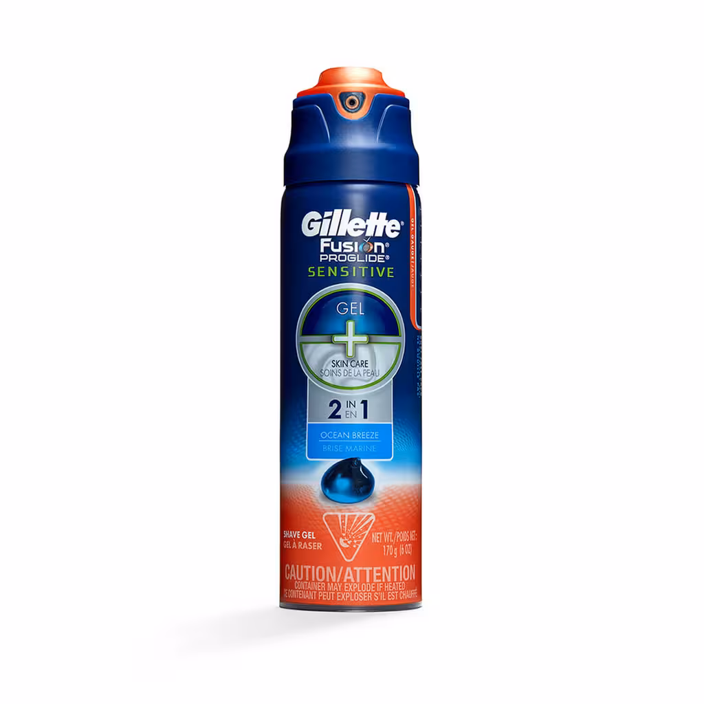 ژل اصلاح آبرسان ژیلت مدل Fusion Proglide