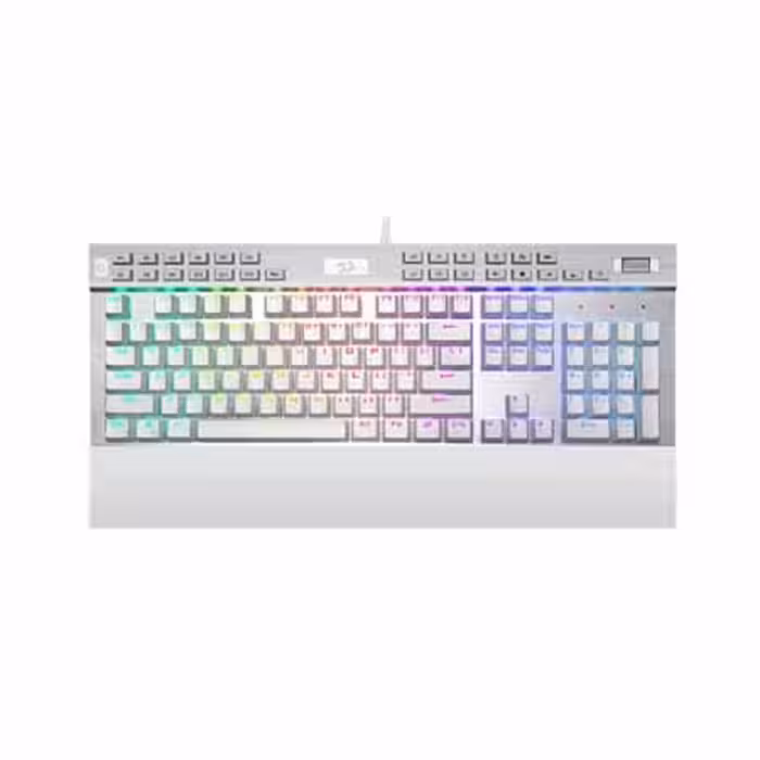 کیبورد ردراگون سفید Keyboard Redragon YAMA K550-1 White