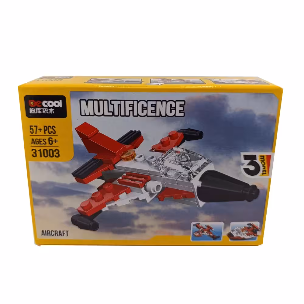 لگو جت قرمز 3 سازه 31003