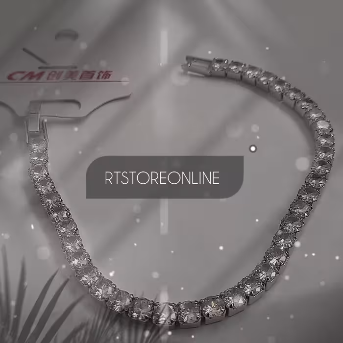 دستبند نگین دار مجلسی