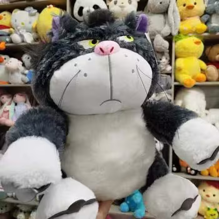 عروسک گربه اخمو لوسیفر