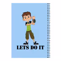 دفتر مشق 80 برگ اس جی مدل بن تن کد 1