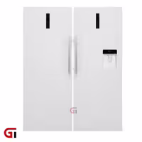 یخچال فریزر دو قلو کوروت مدل کوارتز CRV-RSP24-FSP24-i-24W