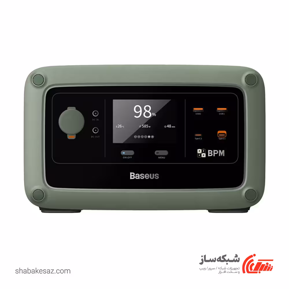 قیمت و خرید پاور استیشن باسئوس Baseus E10023304613 600W - شبکه ساز