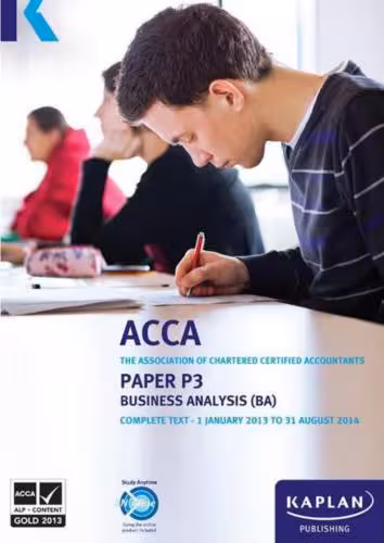 خرید و دانلود نسخه کامل کتاب ACCA Kaplan P3 Business Analysis Essential Text 2012