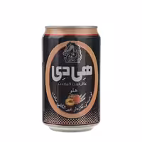 نوشیدنی مالت بدون الکل با طعم هلو هی دی قوطی 330 میلی لیتری
