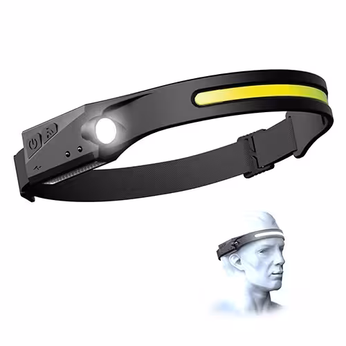 چراغ پیشانی ژله ای سنسور دار مدل COB-XPE