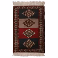 فرش دستبافت دو و نیم متری طرح خراسان کد 4020524