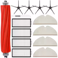اکسسوری جارو رباتیک روبوراک مناسب مدل های LesinaVac Accessories Kit for Xiaomi Roborock Q7 / Q7  / Q7 Max  Robot Vacuum- ارسال 10 الی 15 روز کاری