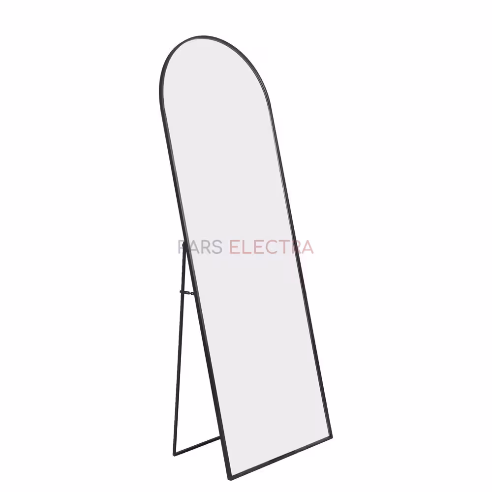 آینه قدی هلال ساده (پایه‌دار) 175 سانتی‌متری