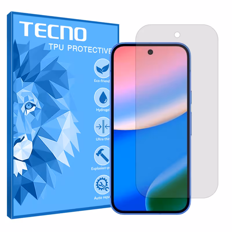 گلس گوگل Pixel 10 مدل هیدروژلی شفاف برند تکنو کد S