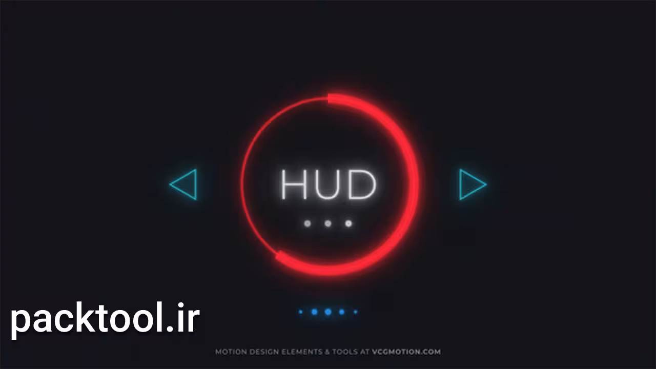 دانلود پروژه آماده پریمیر پرو پریست متن با المان HUD - پک تول