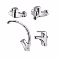 ست شیرآلات شیبه مدل اروند (با ظرفشویی ثابت)