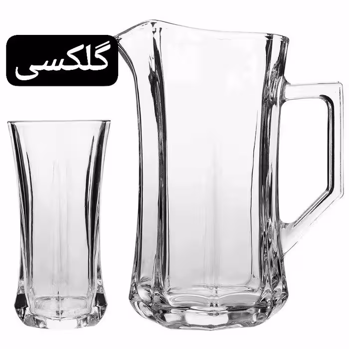 پارچ و ليوان ساده گلكسي