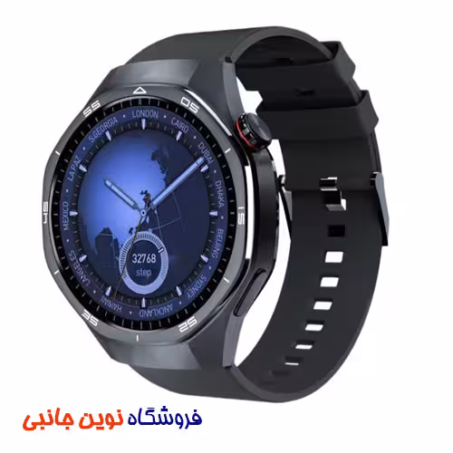 ساعت هوشمند گرین لاین مدل Tech Master دارای صفحه نمایش امولد ا Green Lion Tech Master Smart Watch AMOLED Screen (تک / عمده )