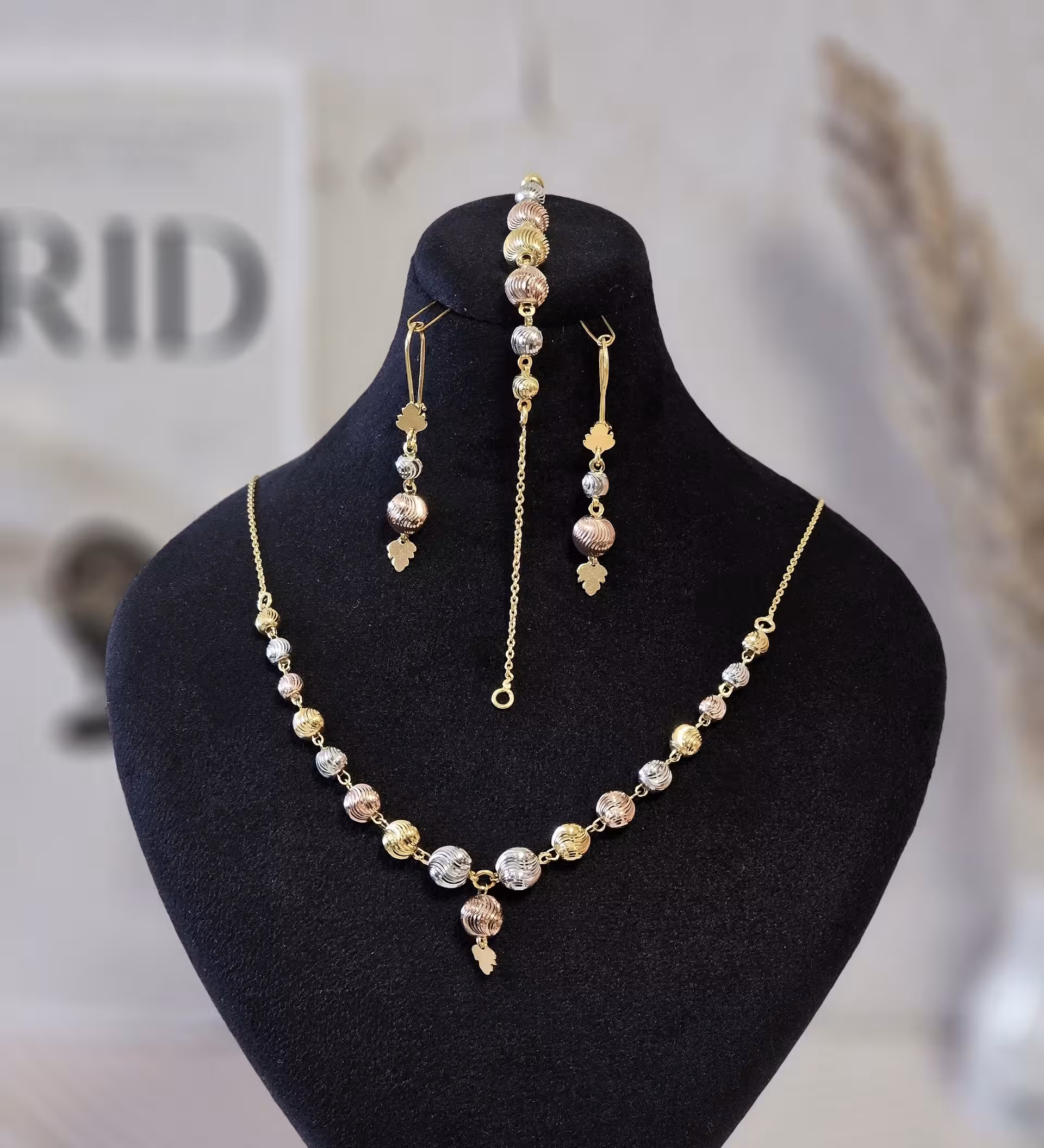 سرویس نقره گوی زنانه کد 60706