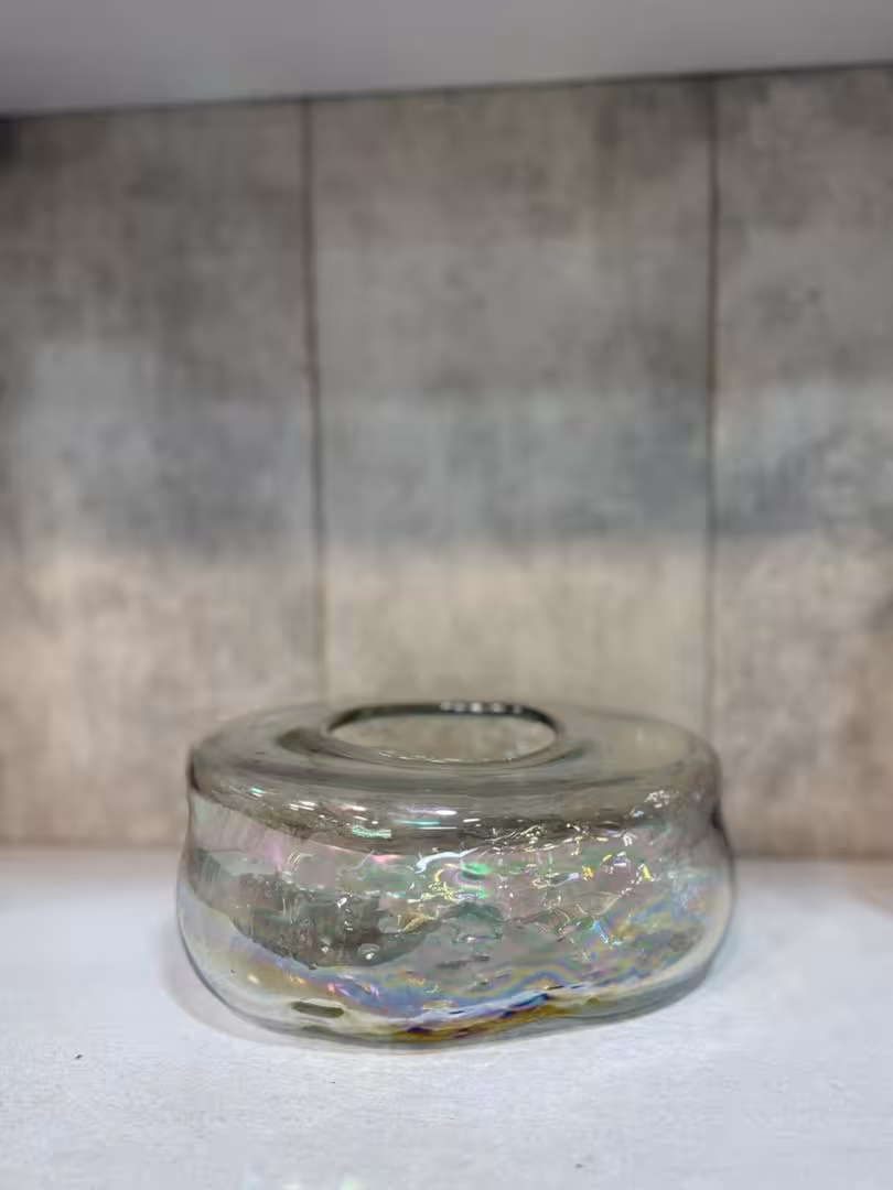 جا دستمالی دفرمه شیشه ای