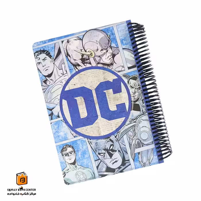 دفتر خط دار 100 برگ طرح ابرقهرمانان لانگو (Lango)