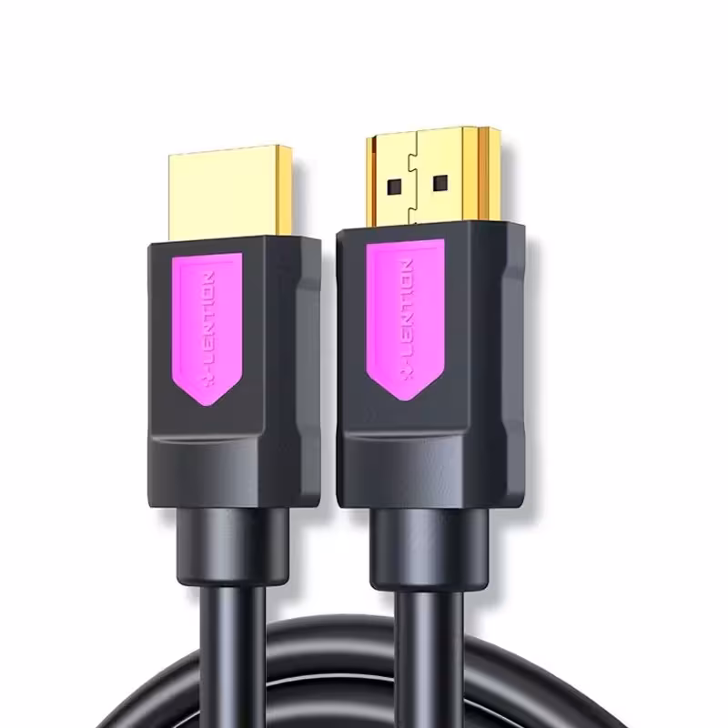 کابل HDMI برند لنشن مدل HH20-4k60hz طول 0.5 متر