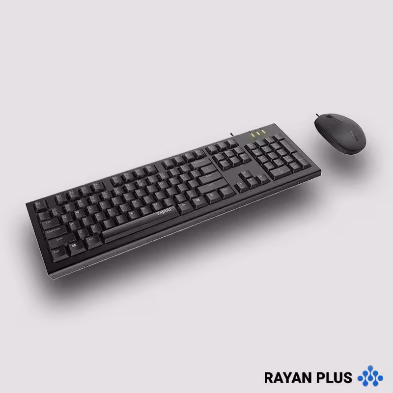 ست موس و صفحه کلید Rapoo X125S Combo