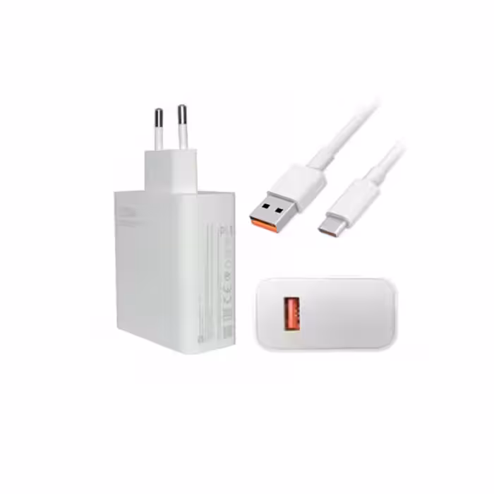 شارژر اصلی 120 واتی شیائومی مدل MDY-13-EE به همراه کابل اورجینال سوپر فست