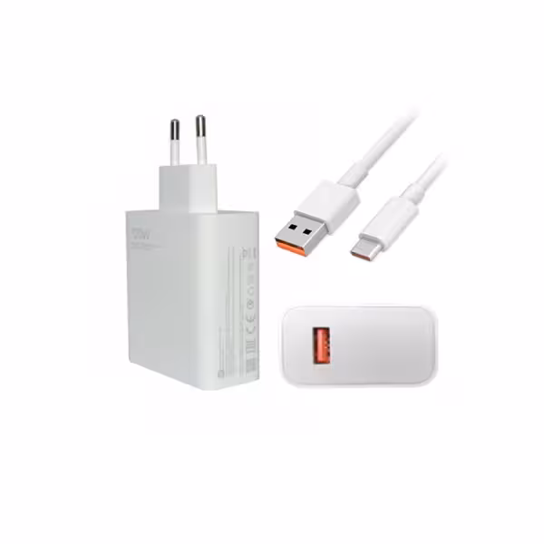شارژر اصلی 120 واتی شیائومی مدل MDY-13-EE به همراه کابل اورجینال سوپر فست