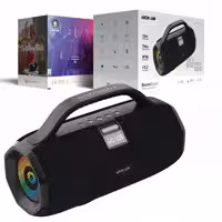 اسپیکر شارژی بلوتوث ضدآب رقص نوردار Green Lion Boombeats wireless speaker