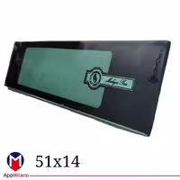 شیشه بخاری مهیا  size 51x14 . .