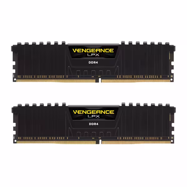 رم کورسیر مدل Vengeance LPX 32GB 16GBx2 3200MHz CL18