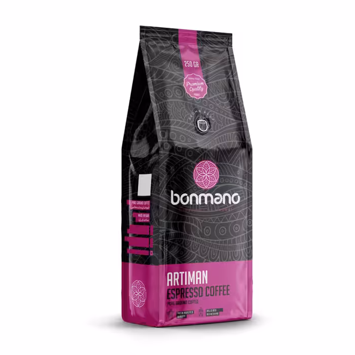 قهوه اسپرسو آرتیمان بن مانو 250 گرمی