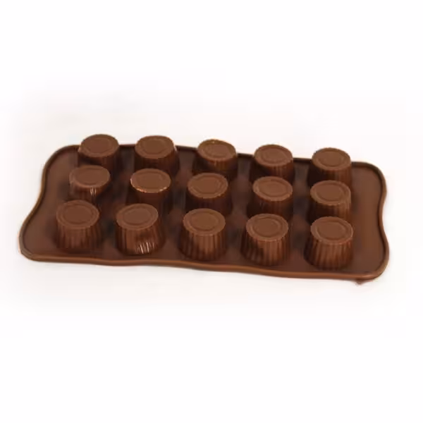 قالب شکلات سیلیکون طرح تنه درخت