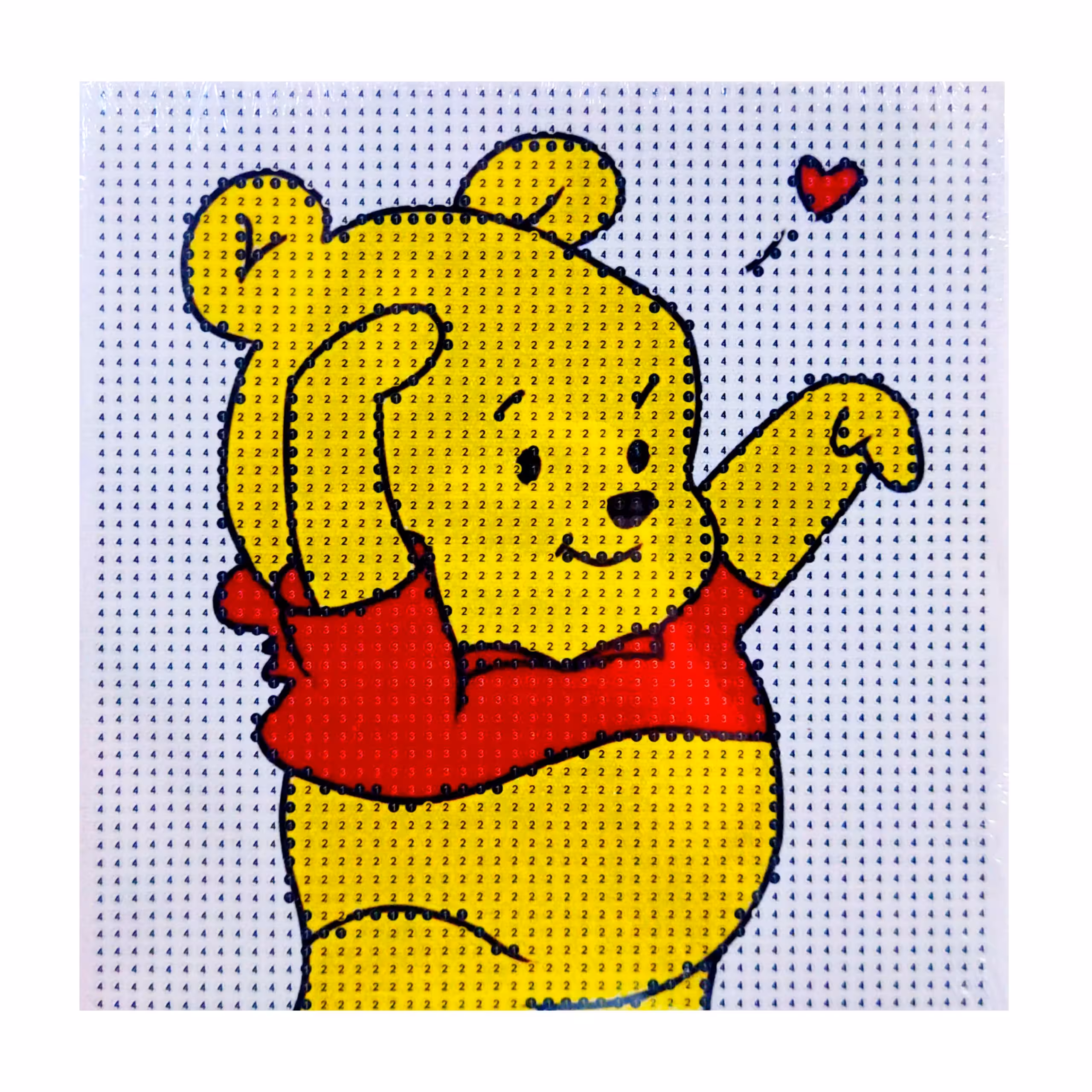 نقاشی الماسی بوم 20 در 20 طرح Winnie The Pooh