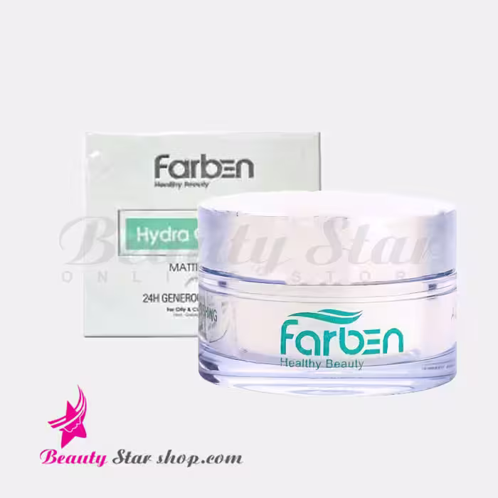 ژل کرم آبرسان فاربن حاوی عصاره چای سبز حجم 50 میلی لیتر