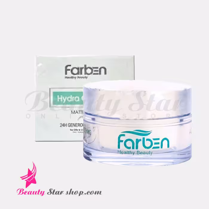 ژل کرم آبرسان فاربن حاوی عصاره چای سبز حجم 50 میلی لیتر