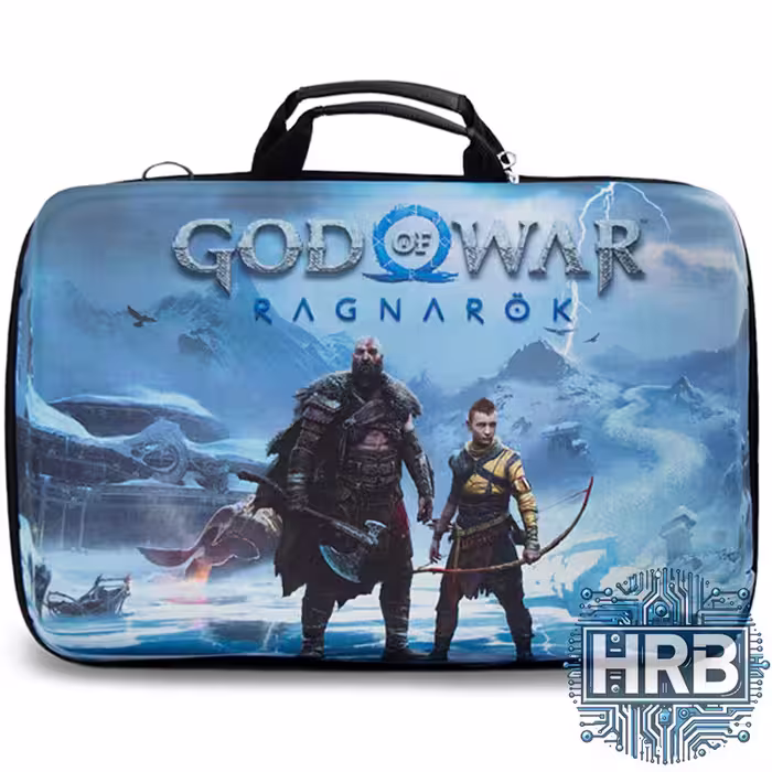 کیف کنسول PS5 اسلیم طرح God of War Ragnarok - سه کاره