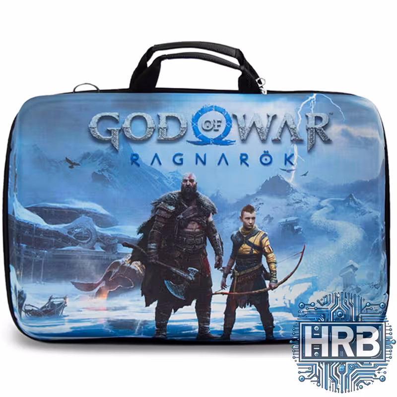 کیف کنسول PS5 اسلیم طرح God of War Ragnarok - سه کاره
