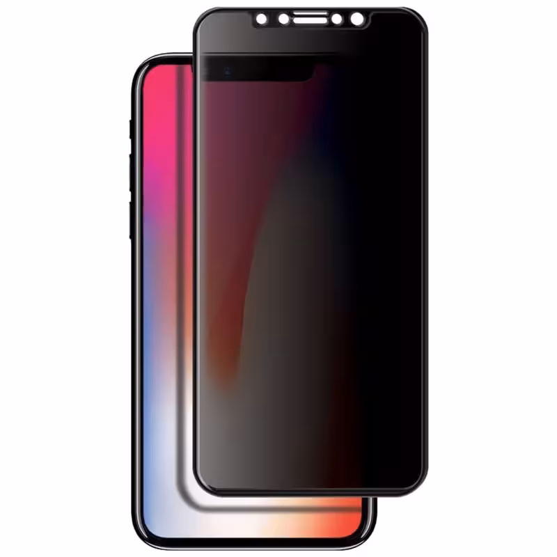 گلس یا محافظ صفحه گوشی آیفون مدل Privacy Glass مناسب برای گوشی  X