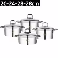 سرویس قابلمه 8 پارچه استیل زیو مدل Z-1485