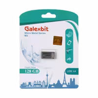 فلش 128G GALEXBIT M4 MICRO METAL