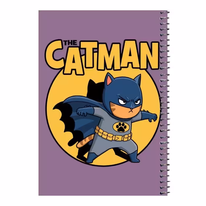 دفتر مشق 80 برگ اس جی مدل بتمن