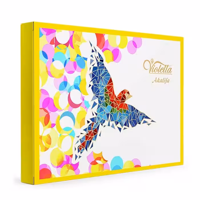 فرآورده کاکائویی آکالیفا فرمند طرح طوطی 187 گرمی