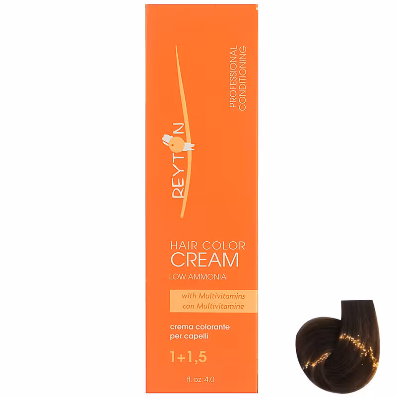 رنگ مو ریتون سری Tabacco مدل Light Tabacco Brown شماره 8.35 حجم 120 میلی لیتر رنگ شکلاتی روشن