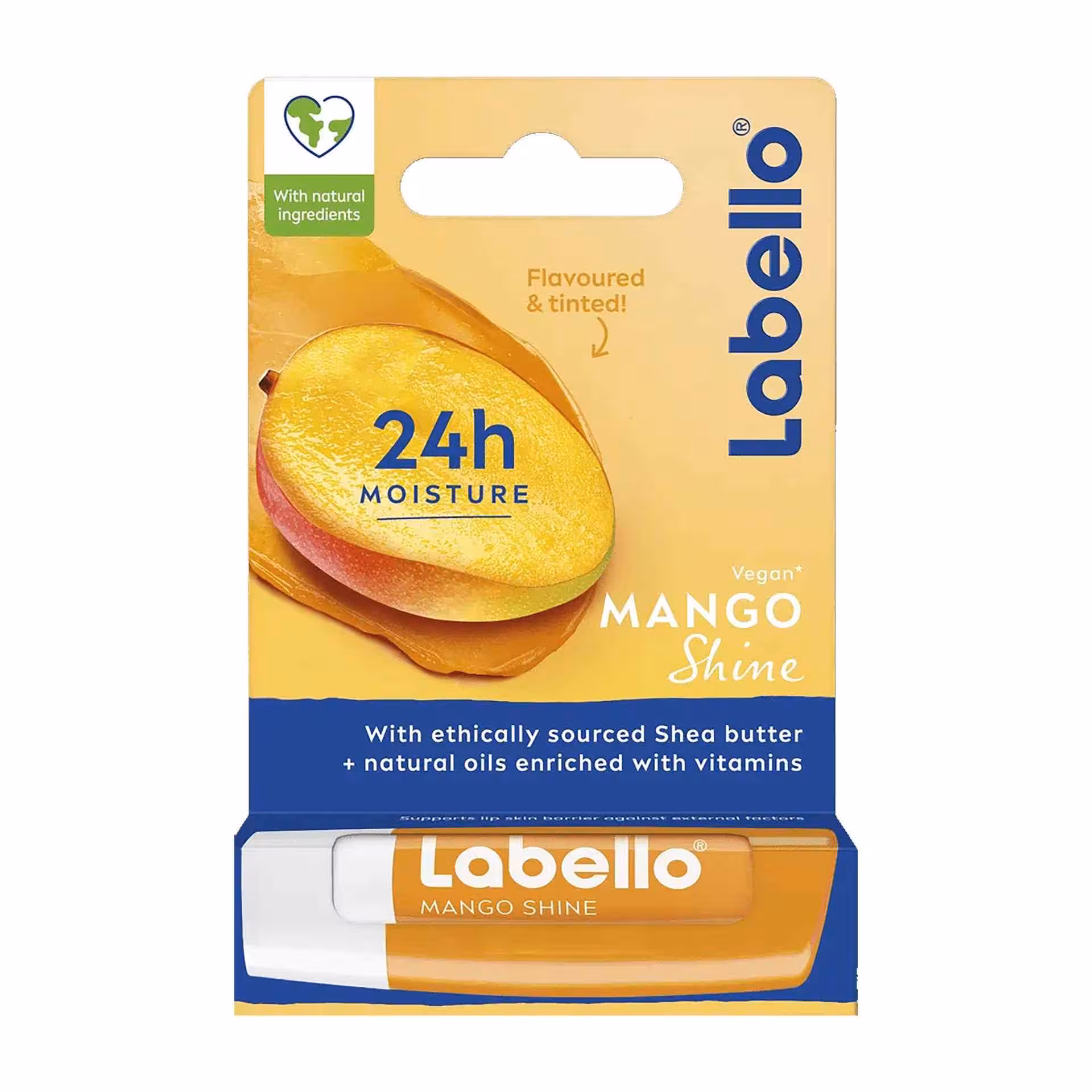 بالم لب لابلو مدل Mango Shine براق کننده لب با عصاره انبه حجم 4.8 گرم